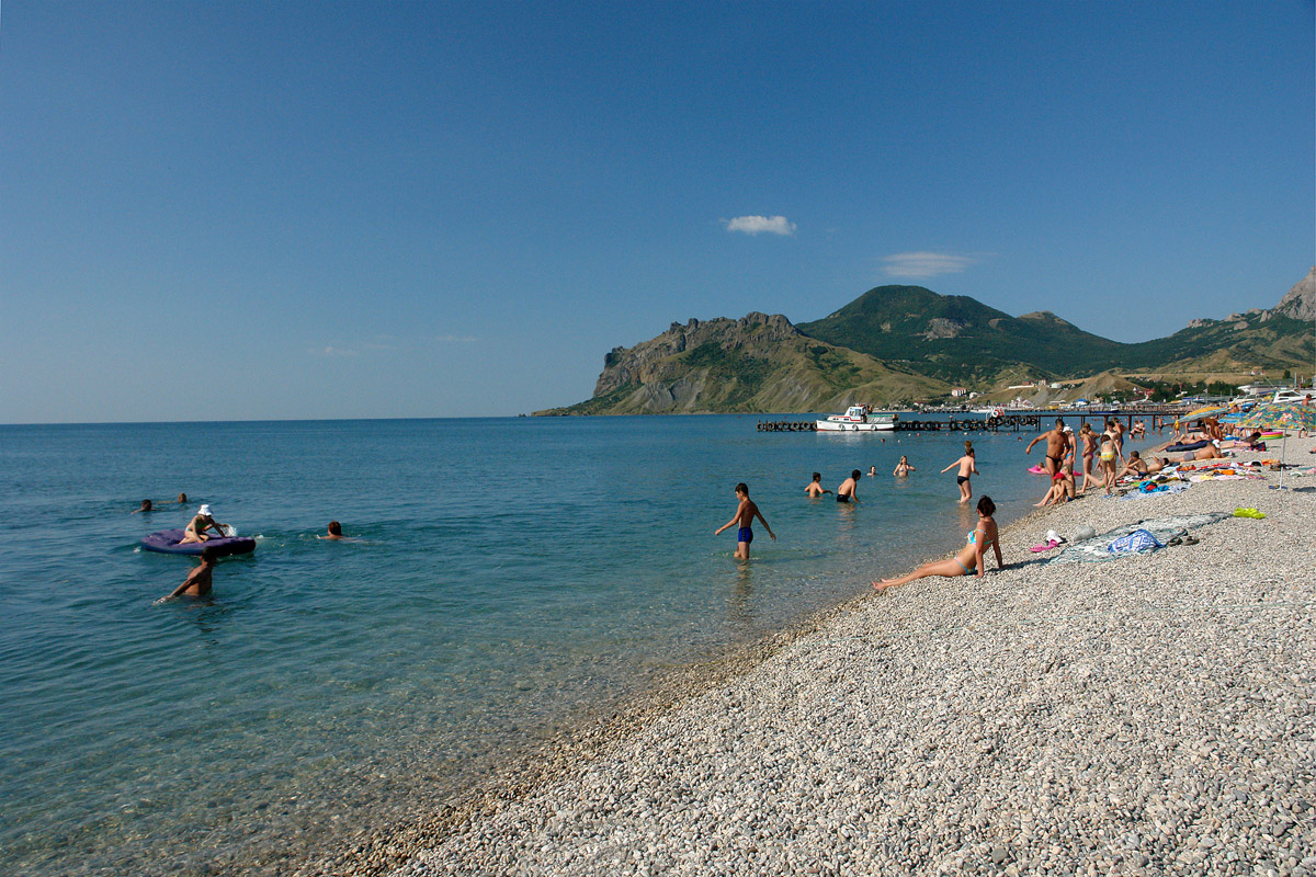 Лето в Коктебеле Отдых в Крыму в Коктебеле летом